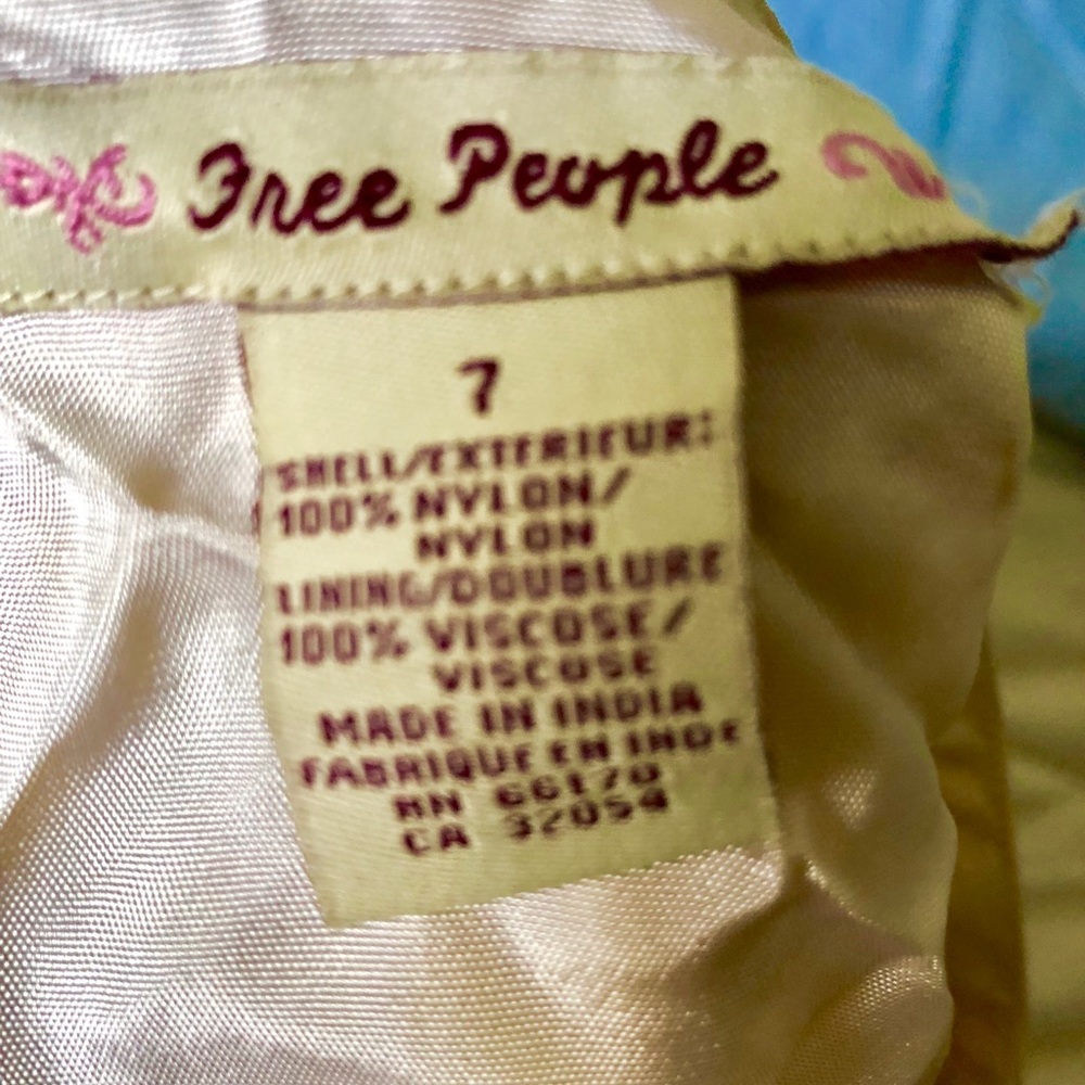 Free people skirt
